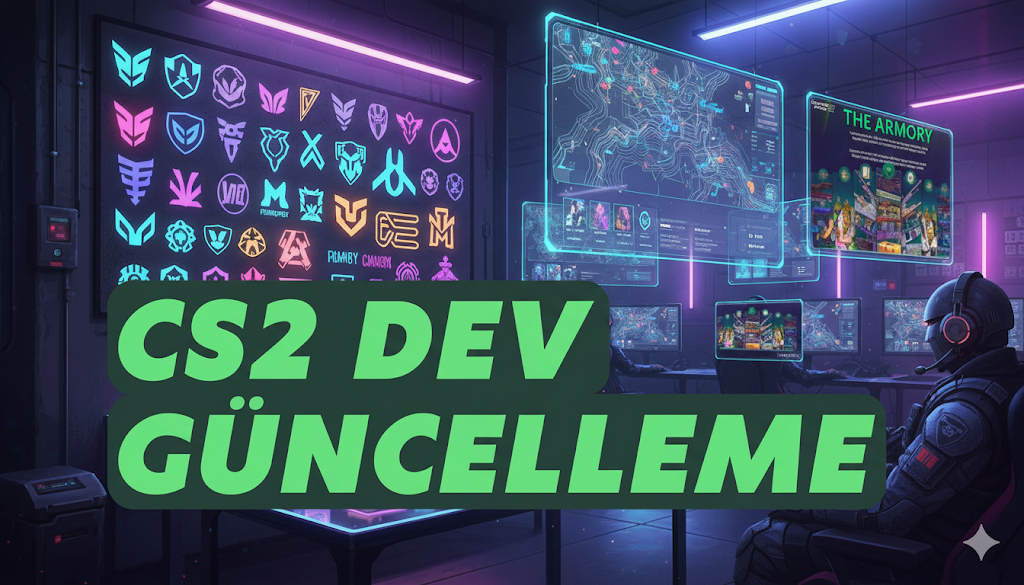 Counter-Strike 2 Dev Güncelleme | Yeni Haritalar, CS2 Armory ve Sticker Koleksiyonları
